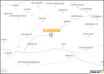 map of Svoboda