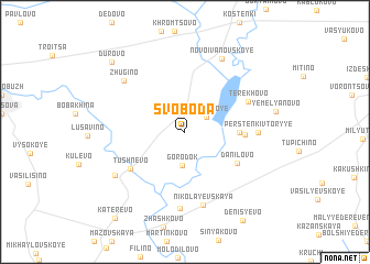 map of Svoboda