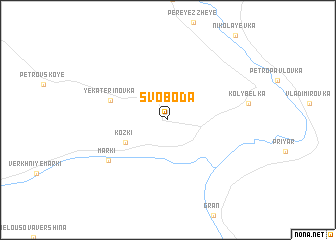 map of Svoboda