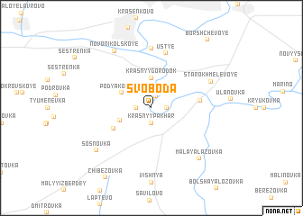 map of Svoboda