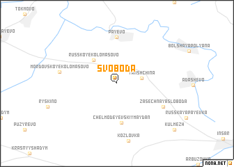 map of Svoboda