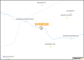 map of Svoboda