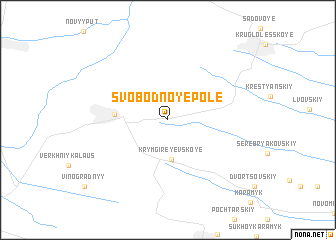 map of (( Svobodnoye Pole ))