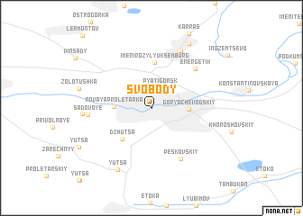 map of Svobody