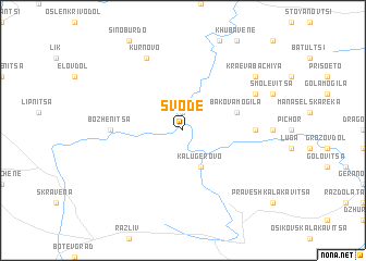 map of Svode