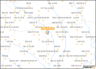 map of Svodov