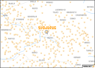 map of Svojdrug