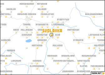 map of Svolaíika