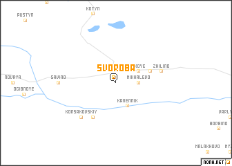 map of Svoroba