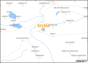 map of Svyada