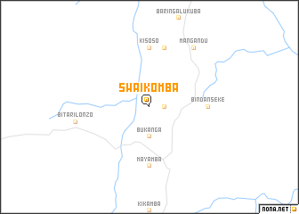 map of Swa-Ikomba