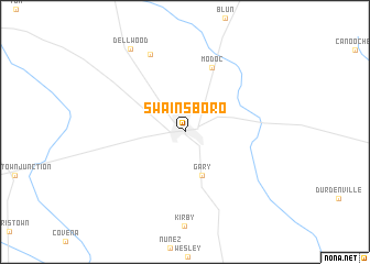 map of Swainsboro