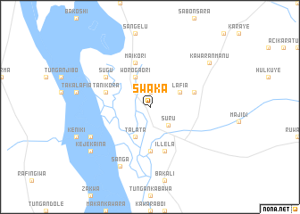 map of Swaka