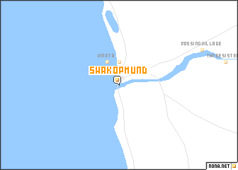 map of Swakopmund