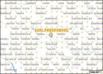map of Swalpa Barabhāg