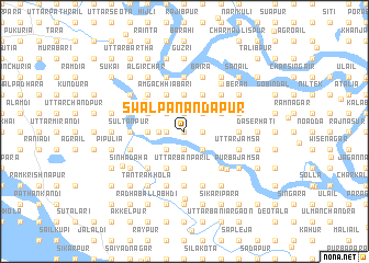 map of Swalpa Nandapur