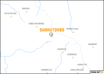 map of Swa-Mutombo