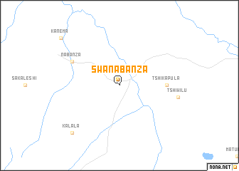 map of Swana-Banza