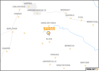 map of Swann