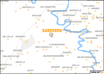 map of Swan Pond