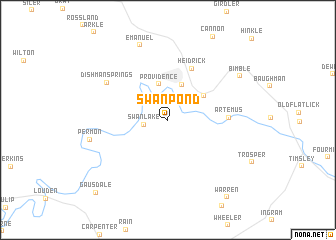 map of Swanpond