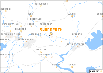 map of Swan Reach