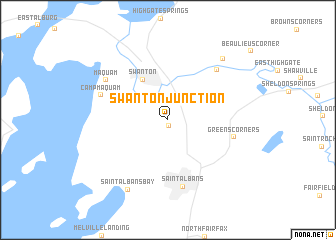 map of Swanton Junction