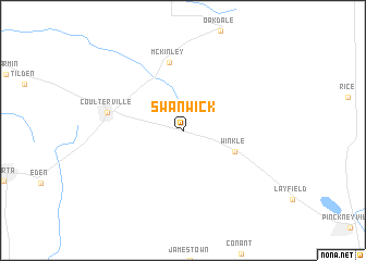 map of Swanwick