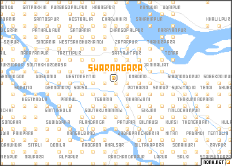 map of Swarnagāra