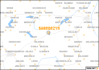 map of Swarorzyn