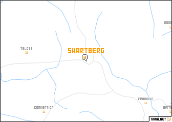 map of Swartberg