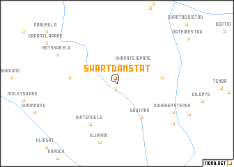 map of Swartdamstat