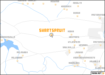 map of Swartspruit