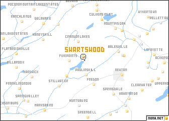 map of Swartswood