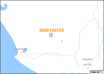 map of Swartwater