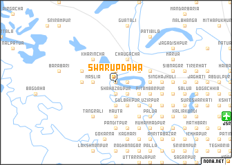 map of Swarupdaha
