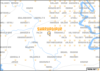 map of Swarupdipur