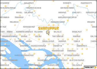 map of Swaruppur