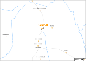 map of Swaso