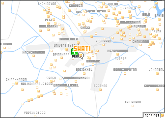 map of Swāti