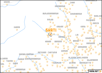 map of Swāti