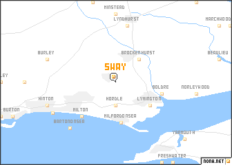map of Sway