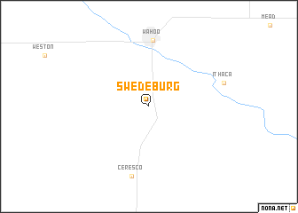 map of Swedeburg