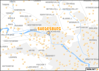 map of Swedesburg