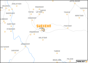 map of Swekehn