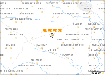 map of Swerford