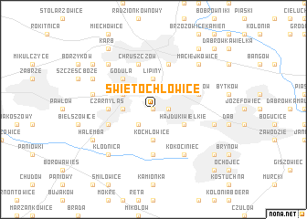 map of Świętochłowice