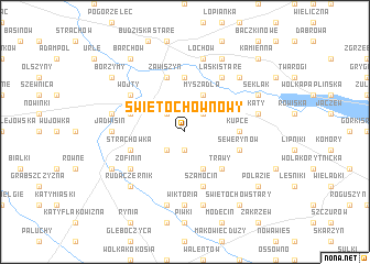 map of Świętochów Nowy
