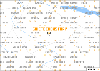 map of Świętochów Stary