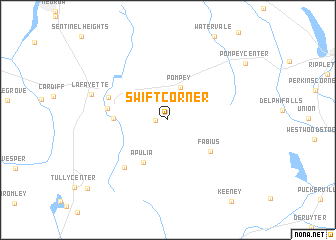 map of Swift Corner